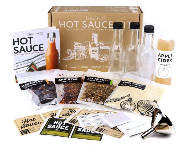 Deluxe Hot Sauce Making Kit, $37.99
