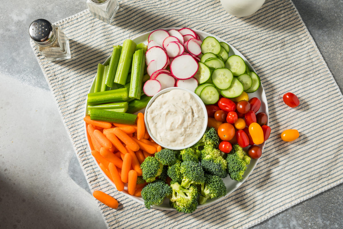 Greek Yogurt Veggie Dip