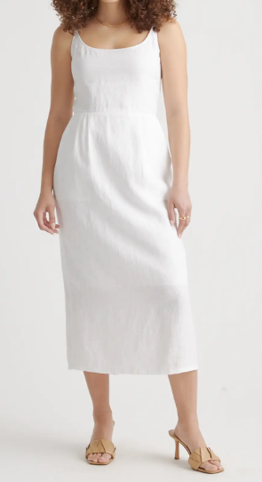 Quince Scoop Neck Midi Dress (8 colors), $69.99 (was $178)