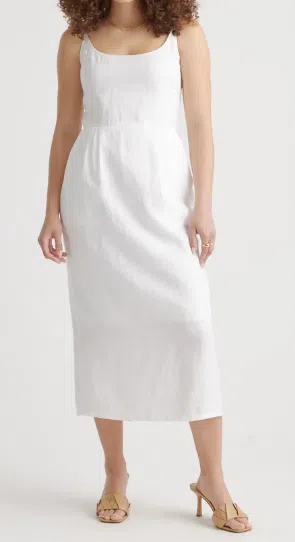 Quince Scoop Neck Midi Dress (8 colors), $69.99 (was $178)