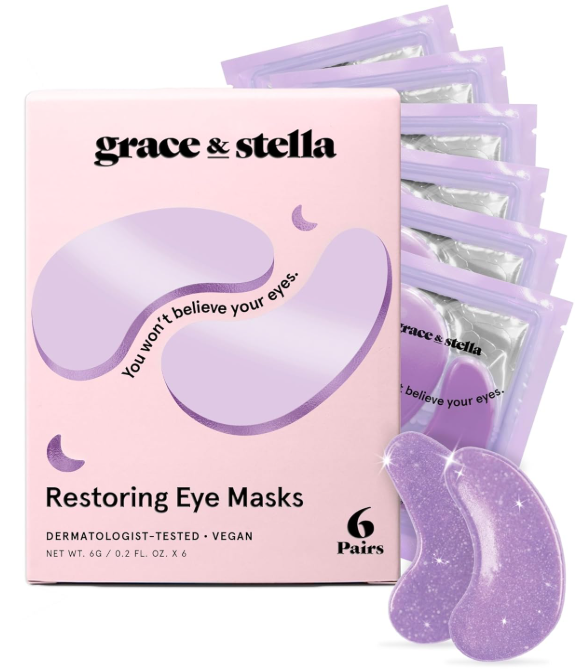 grace & stella Retinol Under Eye Patches, $9.95