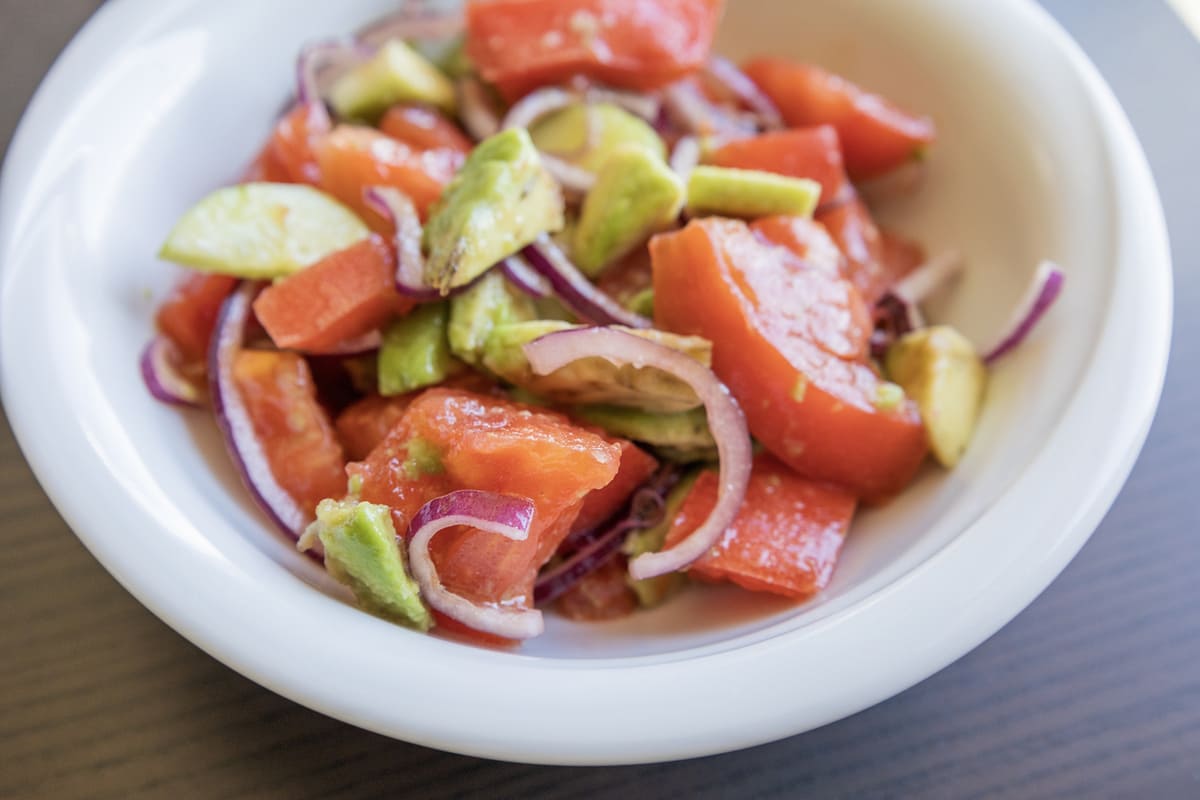 Avocado and Tomato Salad