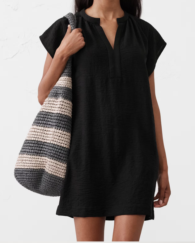 Banana Republic Gathered-Neck Mini Dress (3 colors), $40 (was $100)