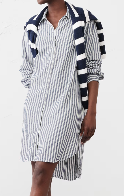 Banana Republic Linen-Blend Mini Shirtdress (3 colors) $48 (was $120)