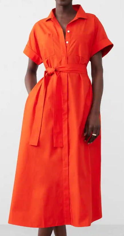 Banana Republic Tie-Waist Midi Shirtdress (7 colors), $52.00-$89.97 (was $130)