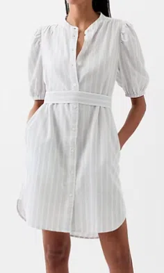 Gap Linen-Cotton Mini Shirtdress (6 colors), $27.99 (was $69.95)
