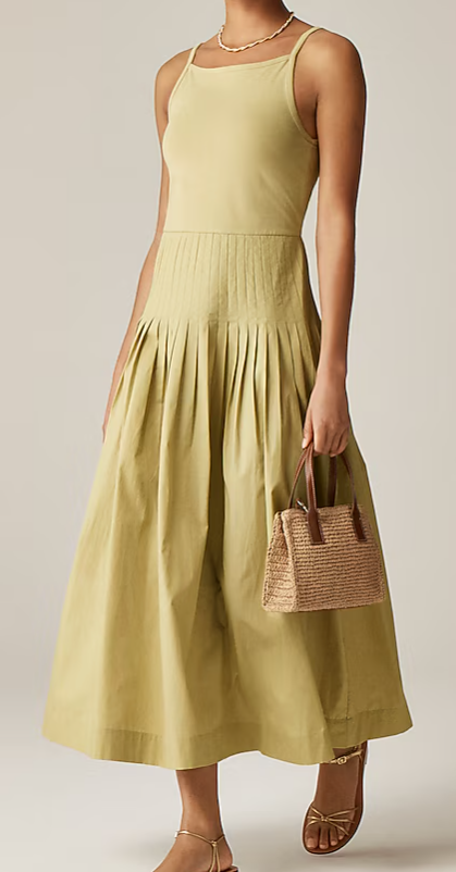 J.Crew Pintuck Mixy Dress (4 colors), $102.50 (was $148)