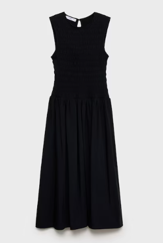 Mango Flared Dress with Gathered Body (2 colors) $59.99 (was $99.99)