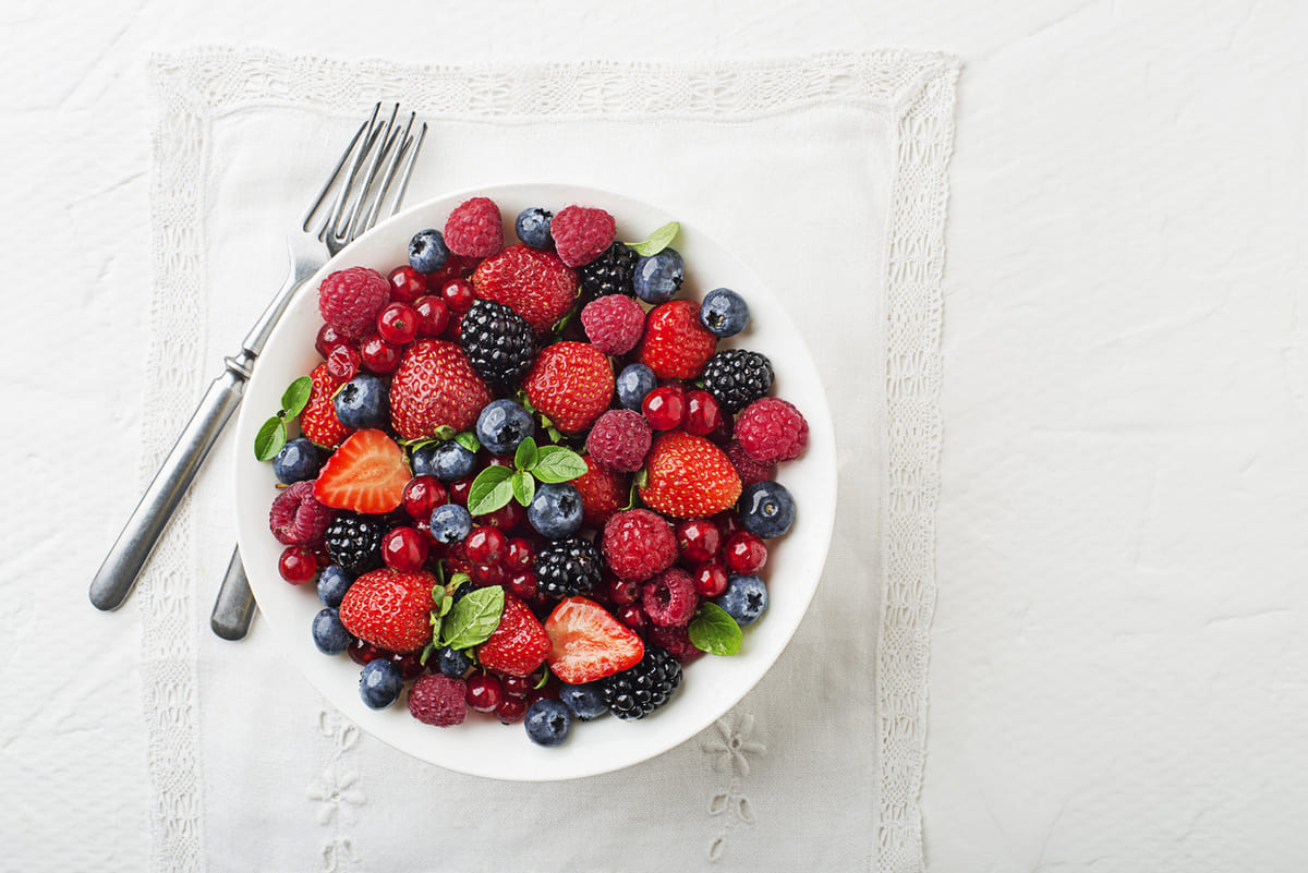 Patriotic Berry Salad