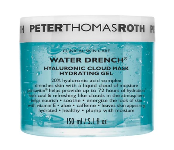 Peter Thomas Roth Water Drench Hyaluronic Cloud Mask Hydrating Gel, $55