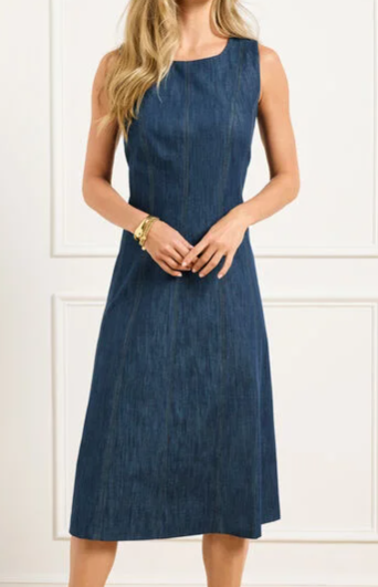 Talbots Refined Denim Dress, $149