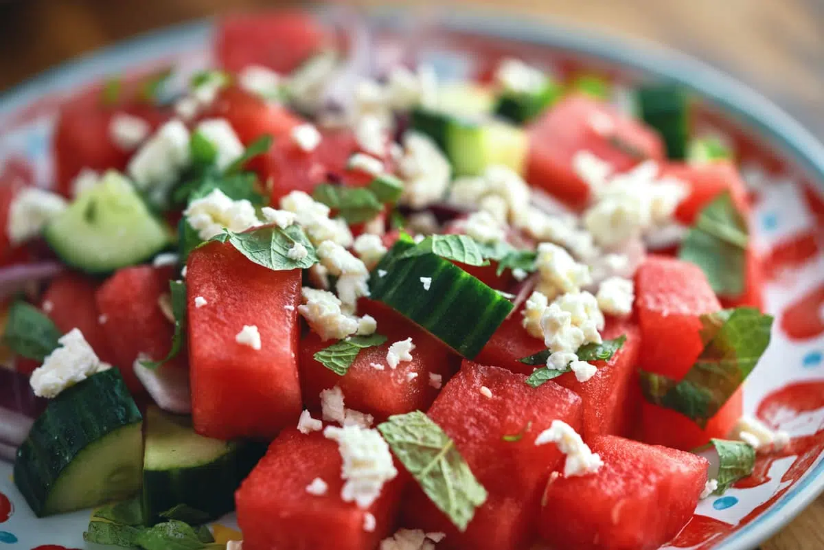 Watermelon Feta Salad