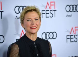 Annette Bening short cropped hair