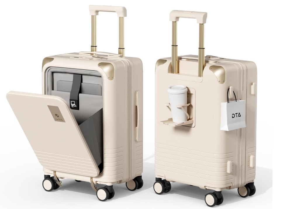 DTA Nova Top Opening Expandable Lightweight PC Hard Shell Suitcase (2 colors), $129.99