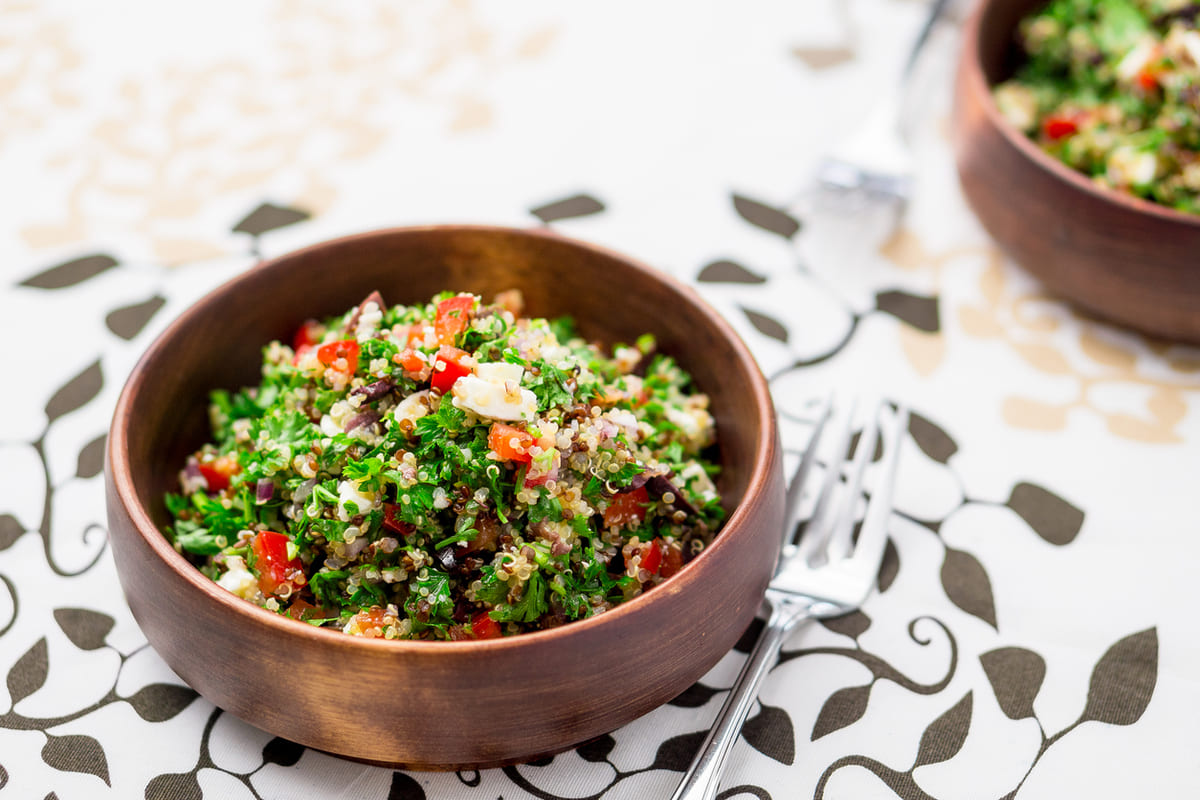 Mediterranean Quinoa Salad