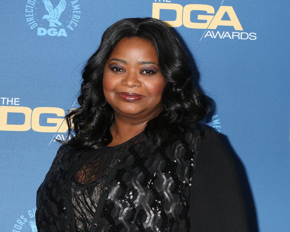 Octavia Spencer curly hair