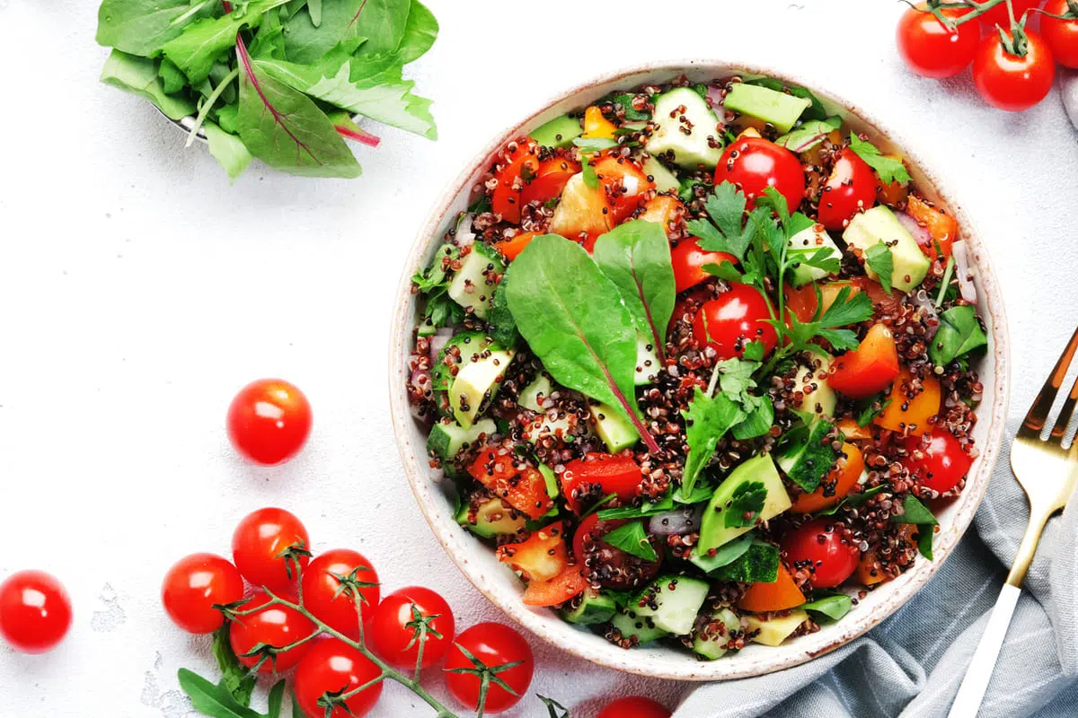 Quinoa and Avocado Salad