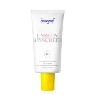 Supergoop! Unseen Sunscreen SPF 40, $38