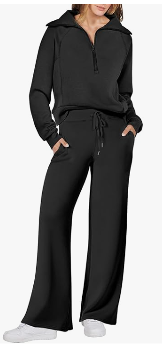 ANRABESS 2 Piece Outfits Lounge Set Leisure Travel (21 colors) $39.99 (was $59.99)