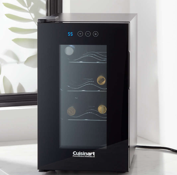 Cuisinart ® Private Reserve ® 8-Bottle Wine Cooler Fridge, $229.95