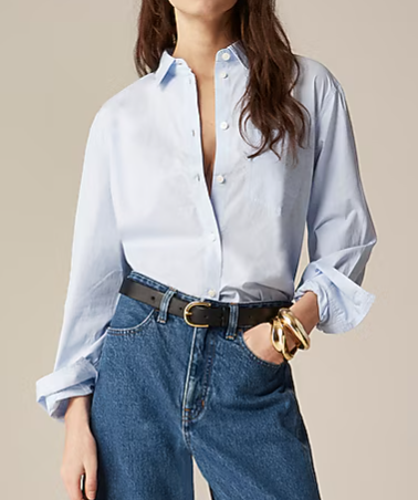 J. Crew Garçon classic shirt in cotton poplin (3 colors) $58.50 (was $98)