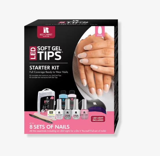 LED Soft Gel Nail Tips Starter Kit, $99.99