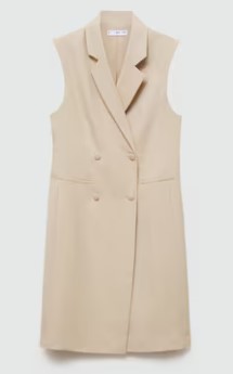 Long Buttoned Vest (2 colors), $129.99