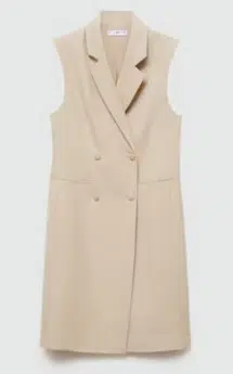 Long Buttoned Vest (2 colors), $129.99