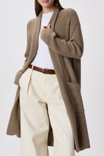 Quince Australian Merino Wool Duster Cardigan (5 colors) $89.90 (was $178)