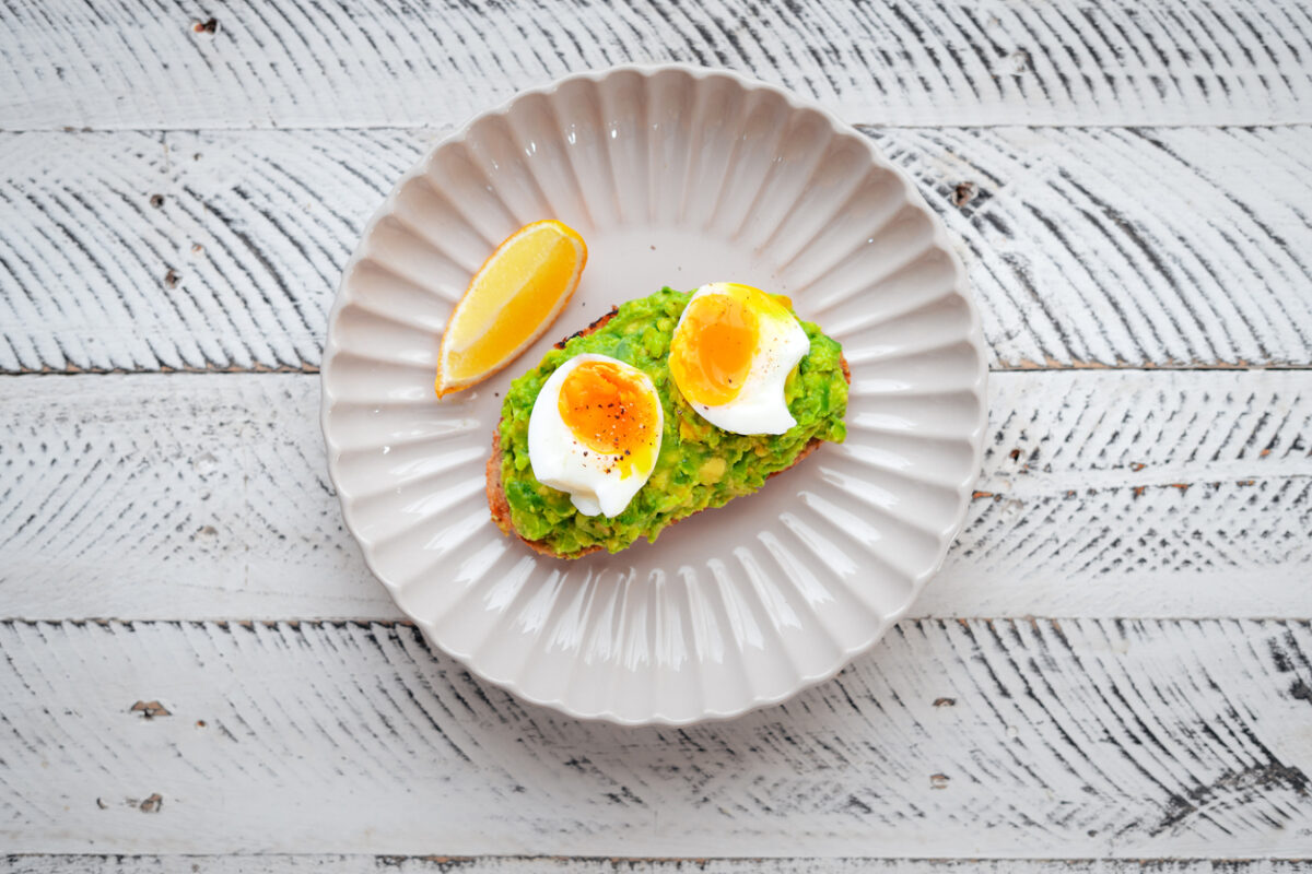 Avocado Toast with Boiled Egg