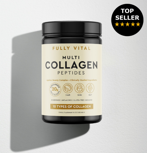 FullyVital Hair Skin Gut Collagen, starting at $41