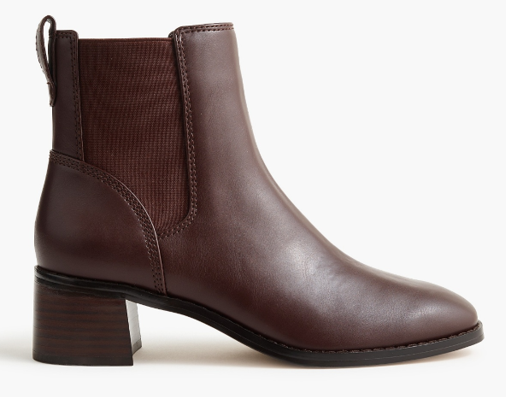 J.Crew Factory Chelsea boots (2 colors) $94.50 (was $188)