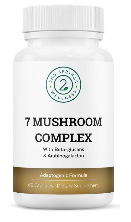 2nd Springs Wellness 7 Mushroom Complex, $22.49