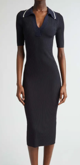 A.L.C. Darcy Rib Midi Dress $123.48 (was $495