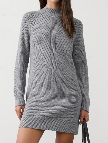 Banana Republic Cozy Mini Sweater Dress (2 colors) $90 (was $150)