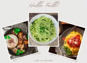 Fall Low-Calorie Recipes