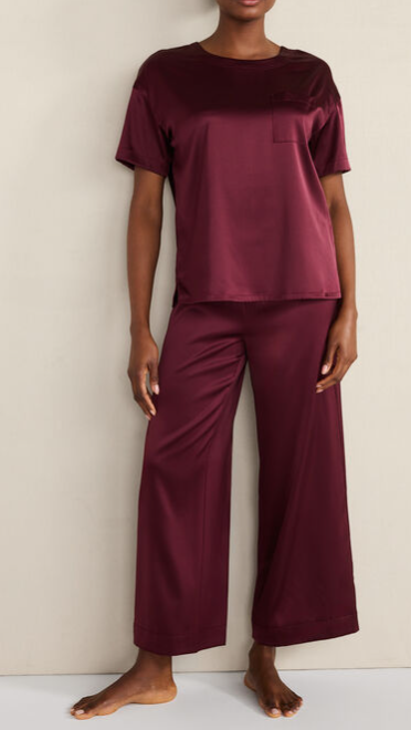 Haven Well Within Washable Silk Sleep Top (9 colors) and Bottoms, $128