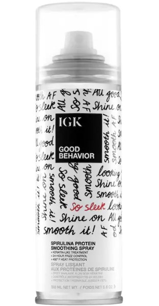 IGK Good Behavior Spirulina Protein Smoothing Spray