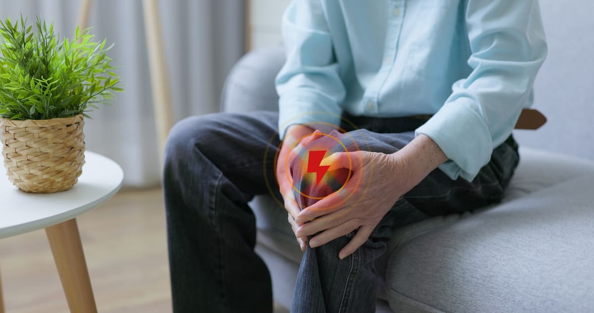 Inflammation or pain in the knee