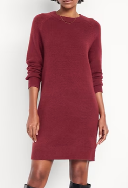 Old Navy SoSoft Mini Sweater Dress (4 colors) $22.49 (was $44)