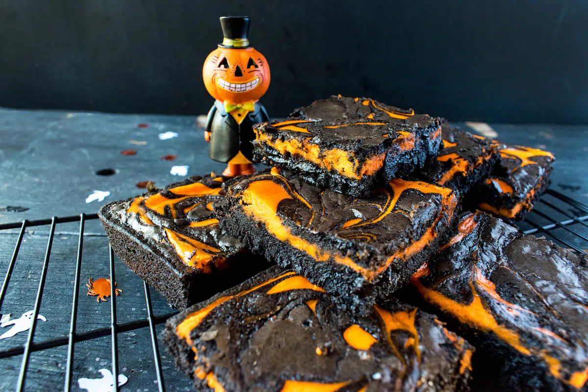 Pumpkin Patch Brownies