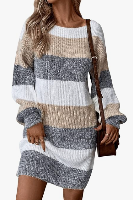 SOLY HUX Sweater Dresses for Women (4 colors) $42.99