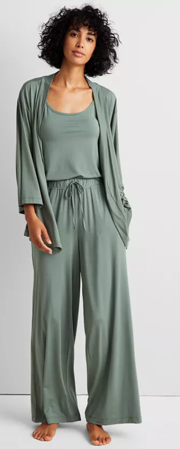 State of DAy 3-Piece Fluid-Knit PJ Set, $43.86 (was $89.50)