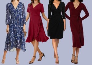 wrap dresses feature