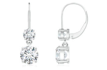 Angara Diamond Earrings, $1,281 (was $1,709)