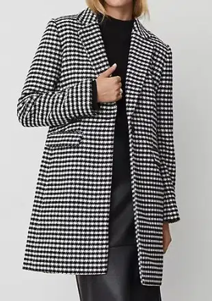 Ann Taylor Checked Chesterfield Coat, $119 (was $238)