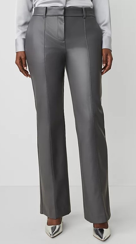 Ann Taylor Faux Leather Jane Trouser Pant, $119