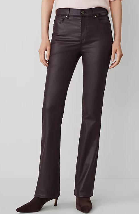 Ann Taylor The Coated Boot Jean, $97.30 (was $139)