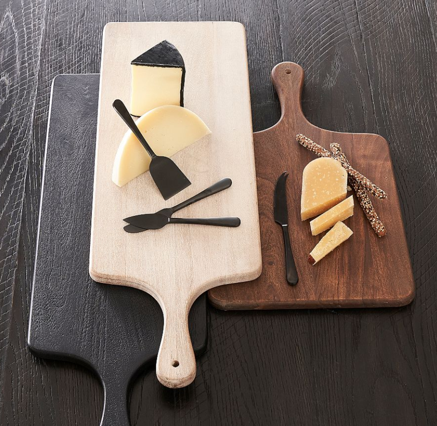 Pottery Barn Chateau Wood Handcrafted Cheese Boards (customizable), $29.50+