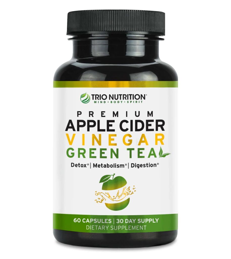 Trio Nutrition Apple Cider Vinegar with Green Tea